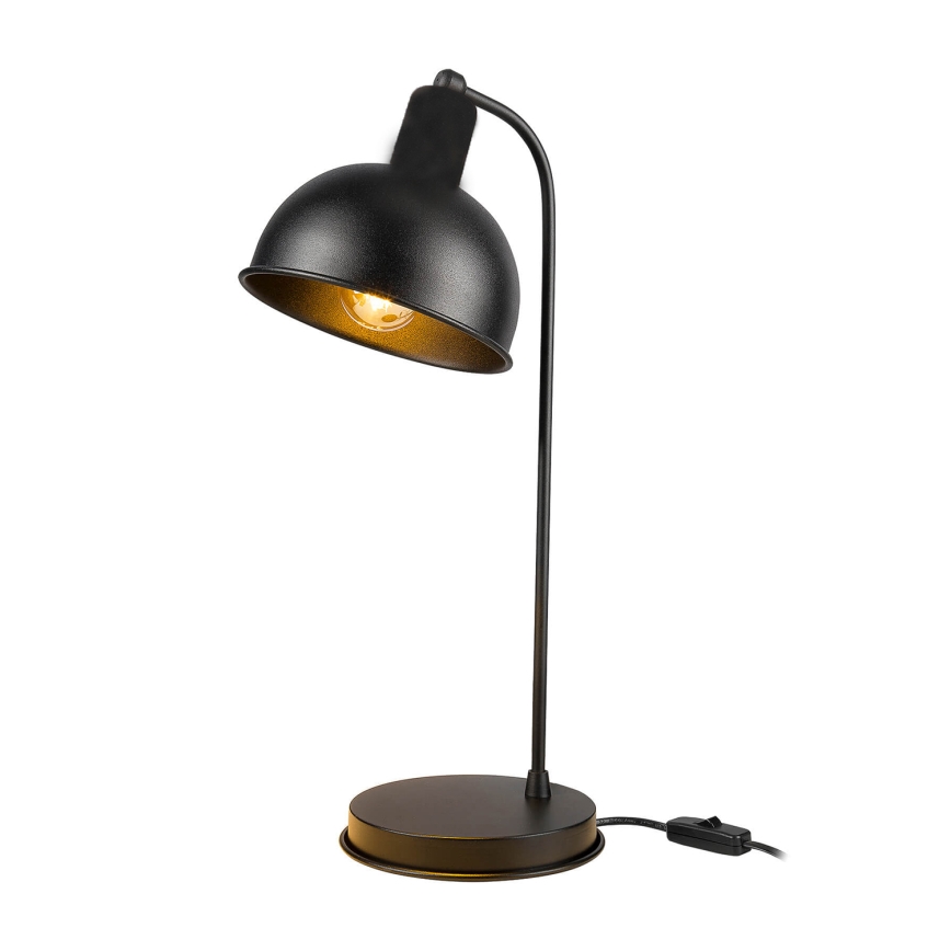 ONLI - Lámpara de mesa ISTANBUL 1xE27/22W/230V negro