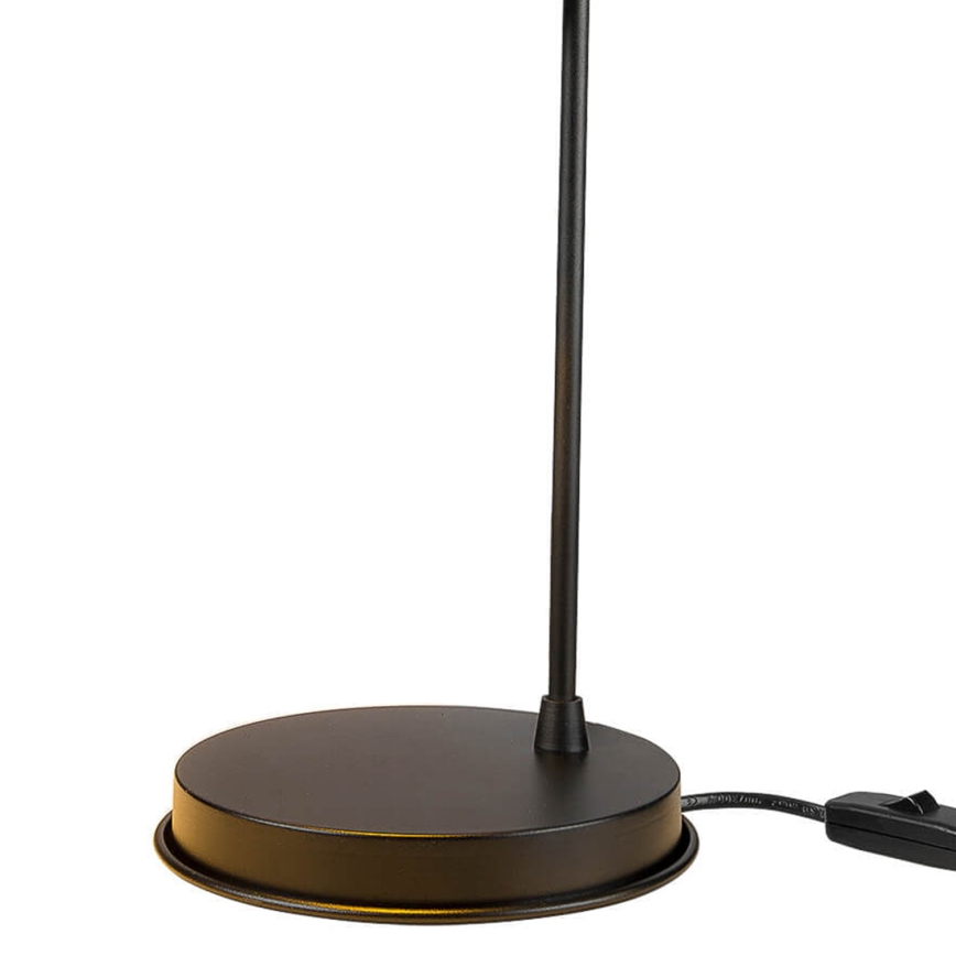 ONLI - Lámpara de mesa ISTANBUL 1xE27/22W/230V negro