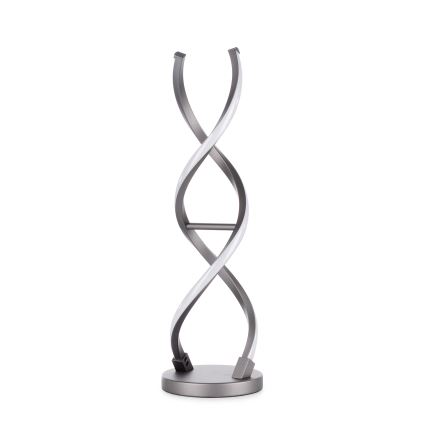 ONLI - Lámpara de mesa LED DNA LED/12W/230V 4000K 48,5 cm plata