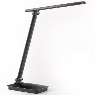 ONLI - Lámpara de mesa LED regulable con puerto USB DESKI LED/7W/230V 4000K negro