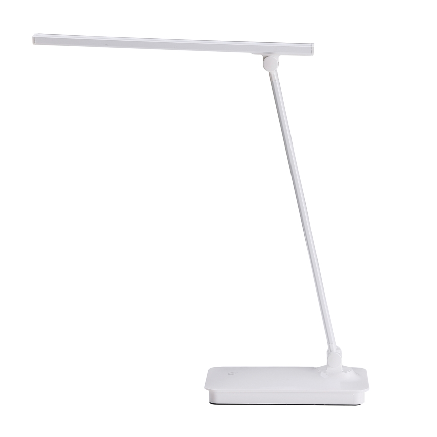 ONLI - Lámpara de mesa LED táctil regulable con USB portem DESKI LED/7W/230V 4000K blanco