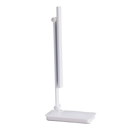 ONLI - Lámpara de mesa LED táctil regulable con USB portem DESKI LED/7W/230V 4000K blanco