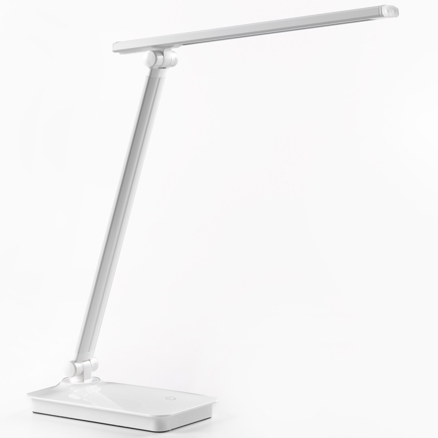 ONLI - Lámpara de mesa LED táctil regulable con USB portem DESKI LED/7W/230V 4000K blanco