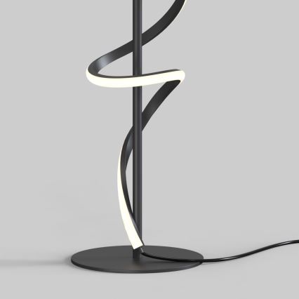 ONLI - Lámpara de mesa LED TWIST LED/16W/230V 4000K negro