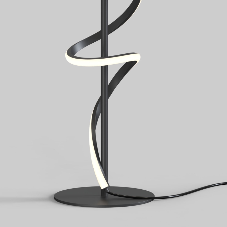 ONLI - Lámpara de mesa LED TWIST LED/16W/230V 4000K negro