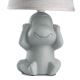 ONLI - Lámpara de mesa MONKEY 1xE14/6W/230V gris