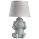 ONLI - Lámpara de mesa MONKEY 1xE14/6W/230V gris