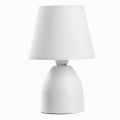 ONLI - Lámpara de mesa NANO 1xE14/6W/230V blanco 19 cm