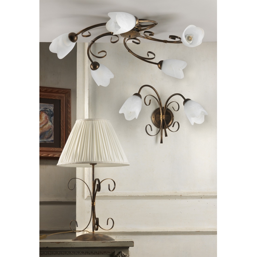 ONLI - Lámpara de mesa ODINO 1xE27/22W/230V 57 cm