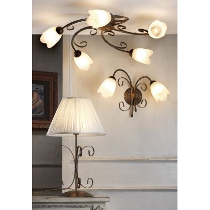 ONLI - Lámpara de mesa ODINO 1xE27/22W/230V 57 cm