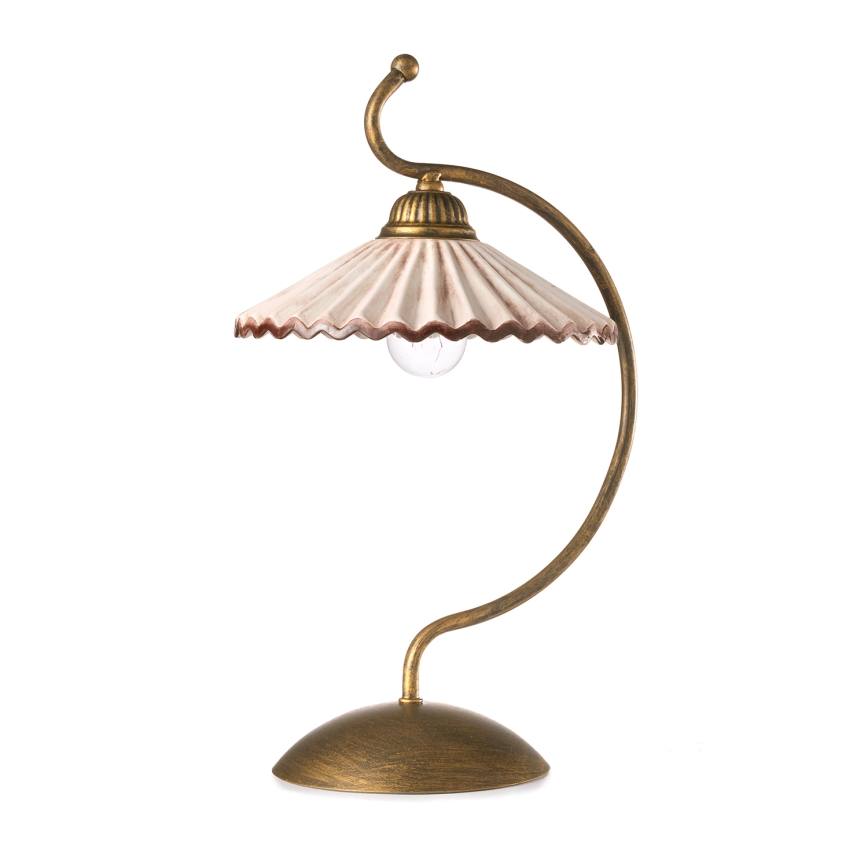 ONLI - Lámpara de mesa ROSINA 1xE14/6W/230V bronce