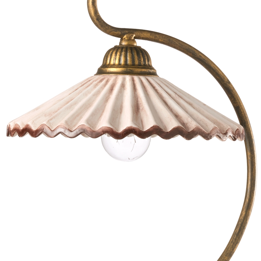 ONLI - Lámpara de mesa ROSINA 1xE14/6W/230V bronce