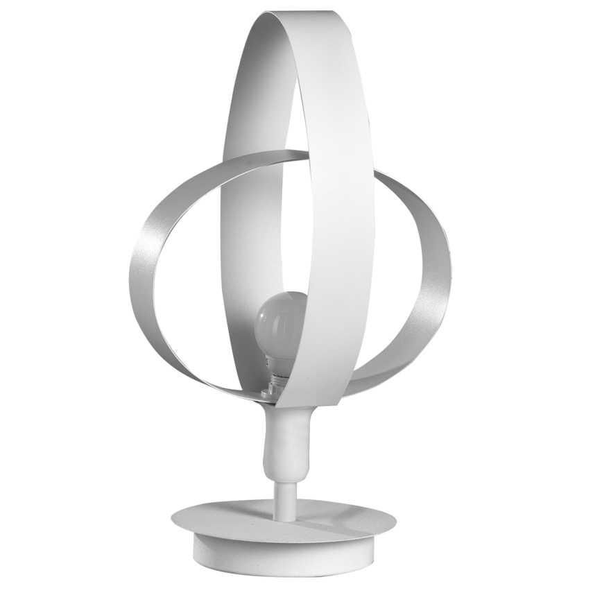 ONLI - Lámpara de mesa SERENA 1xE14/6W/230V blanco 38 cm