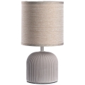 ONLI - Lámpara de mesa SHELLY 1xE27/22W/230V rosa 28 cm
