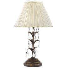 ONLI - Lámpara de mesa TERESA 1xE27/22W/230V bronce 58 cm