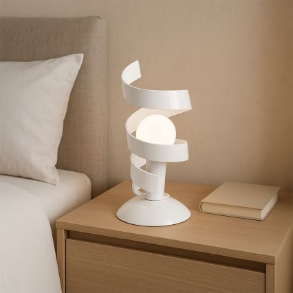 ONLI - Lámpara de mesa ZOE 1xE14/6W/230V 22 cm blanco