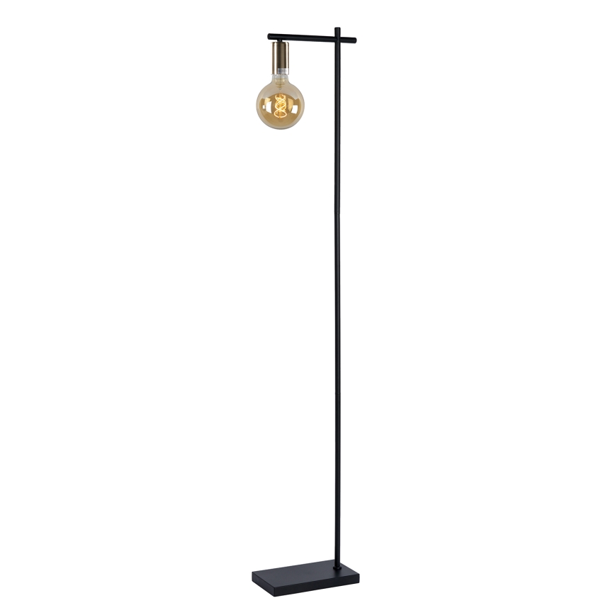 ONLI - Lámpara de pie CROSS 1xE27/22W/230V negro/latón