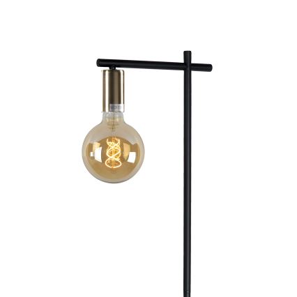 ONLI - Lámpara de pie CROSS 1xE27/22W/230V negro/latón