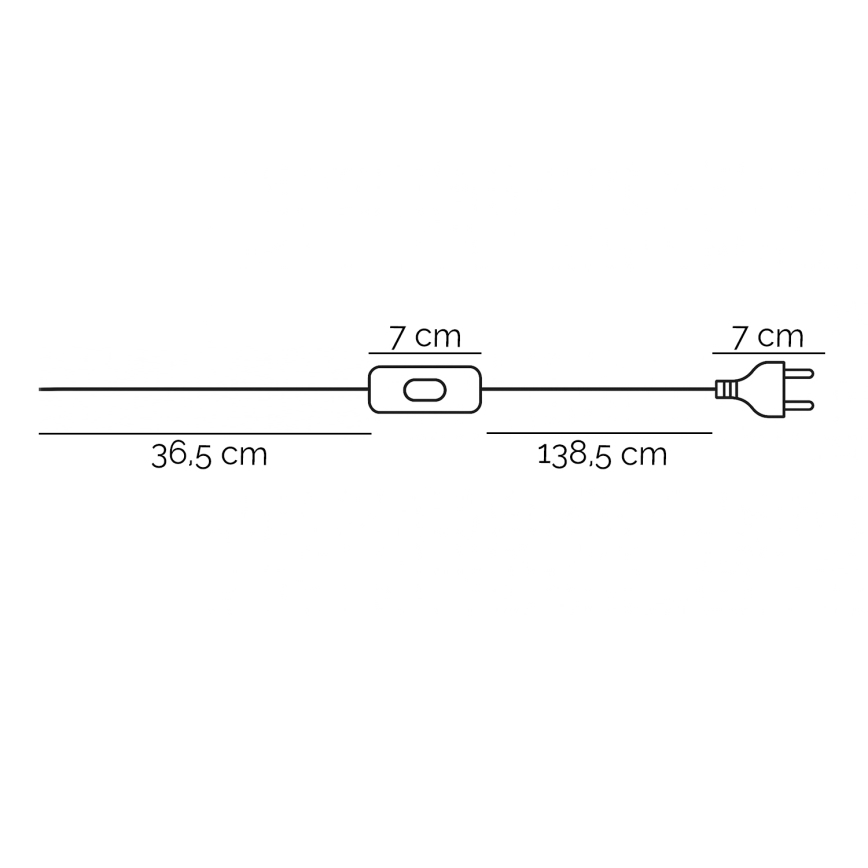 ONLI - Lámpara de pie CROSS 1xE27/22W/230V negro/latón