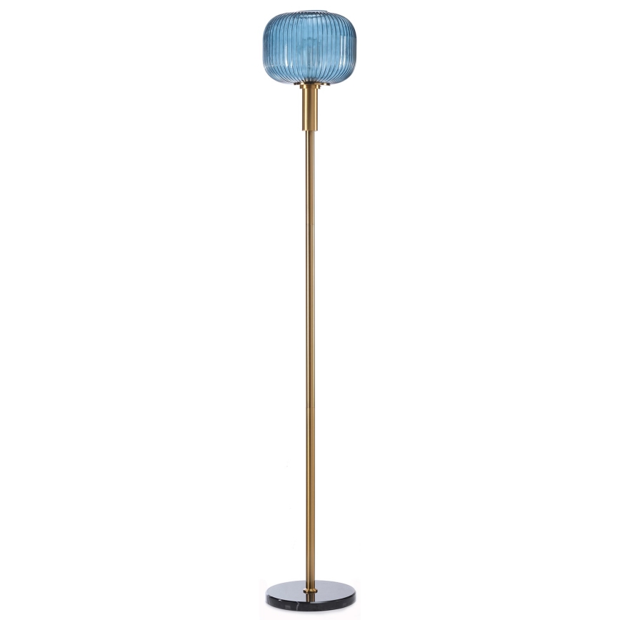 ONLI - Lámpara de pie DOROTY 1xE27/22W/230V azul/dorado