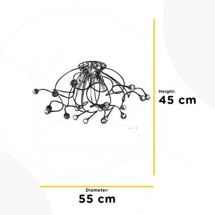 ONLI - Lámpara de techo TRILLY 3xE14/6W/230V