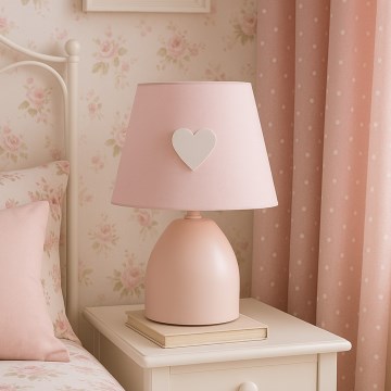 ONLI - Lámpara infantil TITTA 1xE14/6W/230V 20 cm rosa