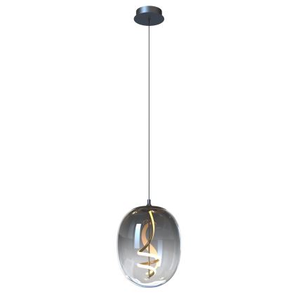 ONLI - Lámpara LED colgante LILLY LED/12W/230V 4000K negro