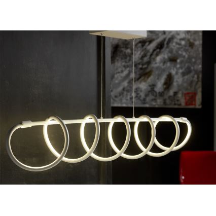 ONLI - Lámpara LED colgante SPIRALE LED/72W/230V 3000K blanco
