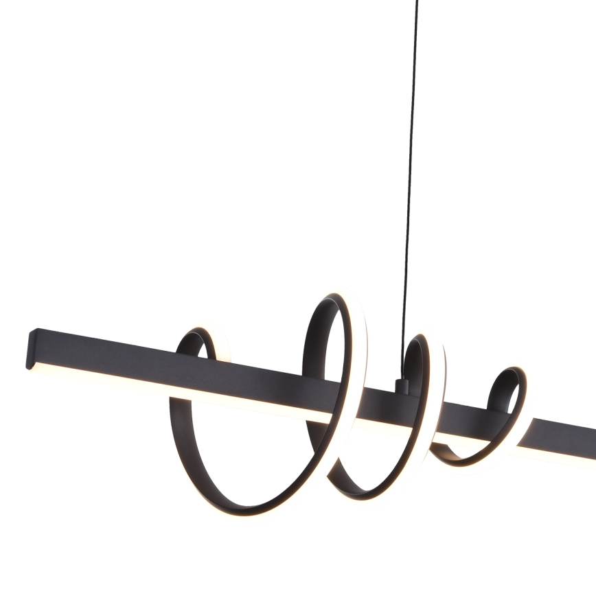 ONLI - Lámpara LED colgante SWING LED/30W/230V 4000K negro