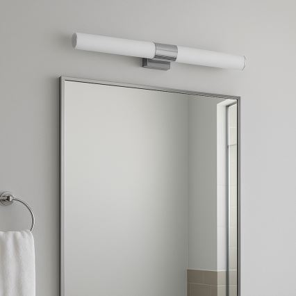 ONLI - Lámpara LED de cuadro OBUT LED/8W/230V 4000K cromo mate