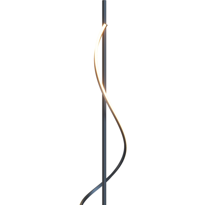 ONLI - Lámpara LED de pie TWIST LED/24W/230V 4000K negro