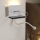 ONLI - Lámpara LED flexible pequeña con estante y carga USB PLAK LED/1W/230V blanco