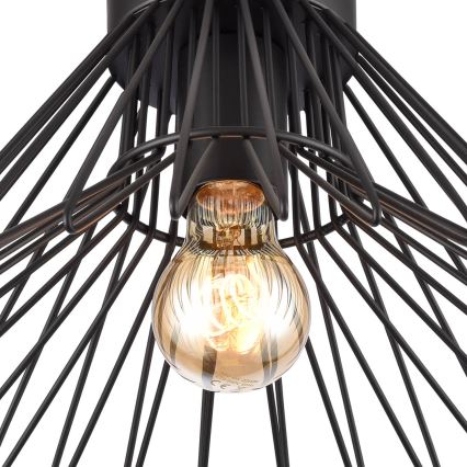 ONLI - Plafón DUCCIO 1xE27/22W/230V diá. 30 cm negro