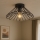 ONLI - Plafón DUCCIO 1xE27/22W/230V diá. 60 cm negro