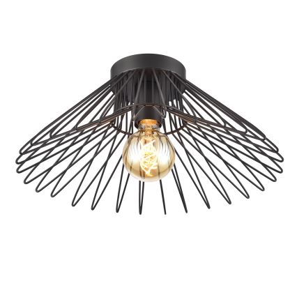 ONLI - Plafón DUCCIO 1xE27/22W/230V diá. 60 cm negro