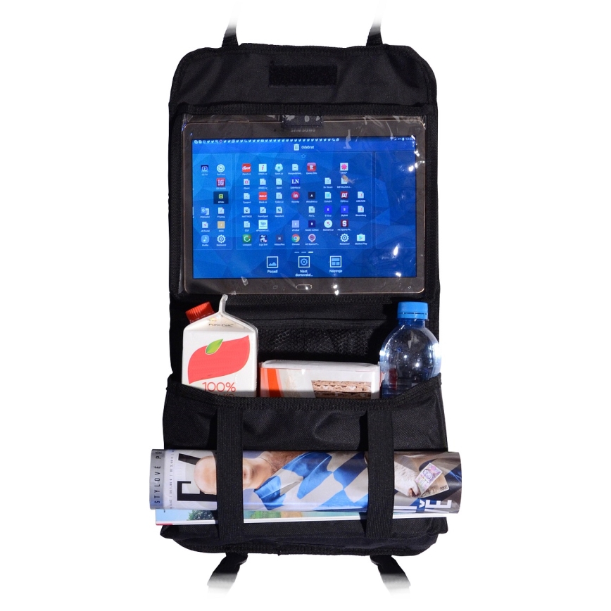 Organizador de coche 53x28 cm negro