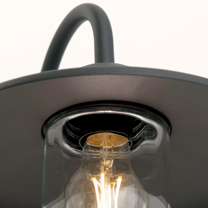 Aplique de exterior EDWARD 1xE27/60W/230V IP44 negro