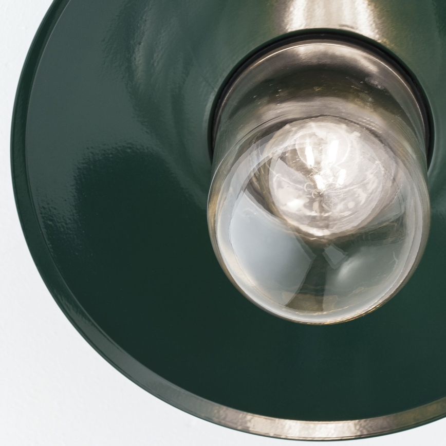 Lámpara de araña para exteriores EDWARD 1xE27/60W/230V IP44 verde