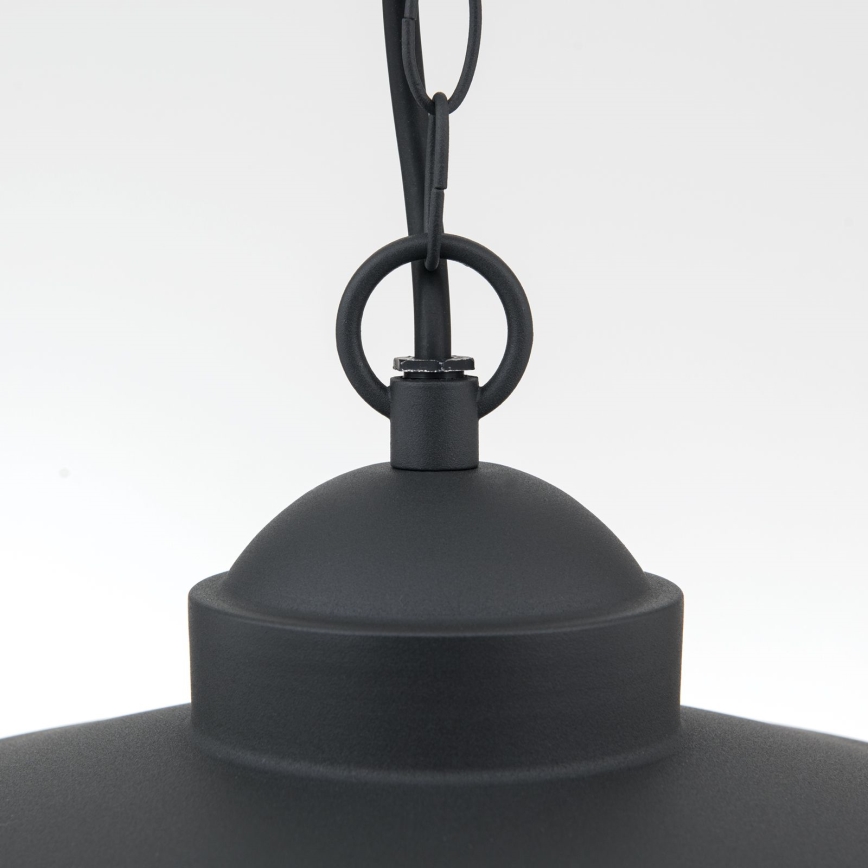Lámpara colgante de exterior EDWARD 1xE27/60W/230V IP44 negro