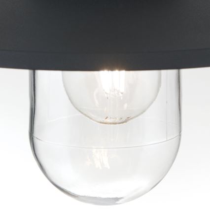 Lámpara colgante de exterior EDWARD 1xE27/60W/230V IP44 negro