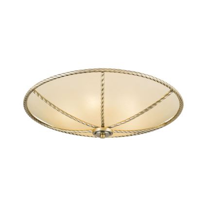 Plafón MAURO 5xE27/60W/230V diá. 56 cm bronce