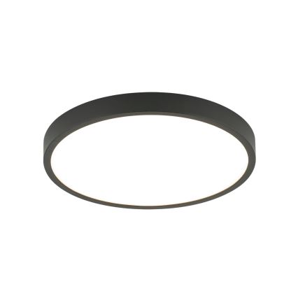 Plafón LED BULLY LED/24W/230V diá. 24 cm negro