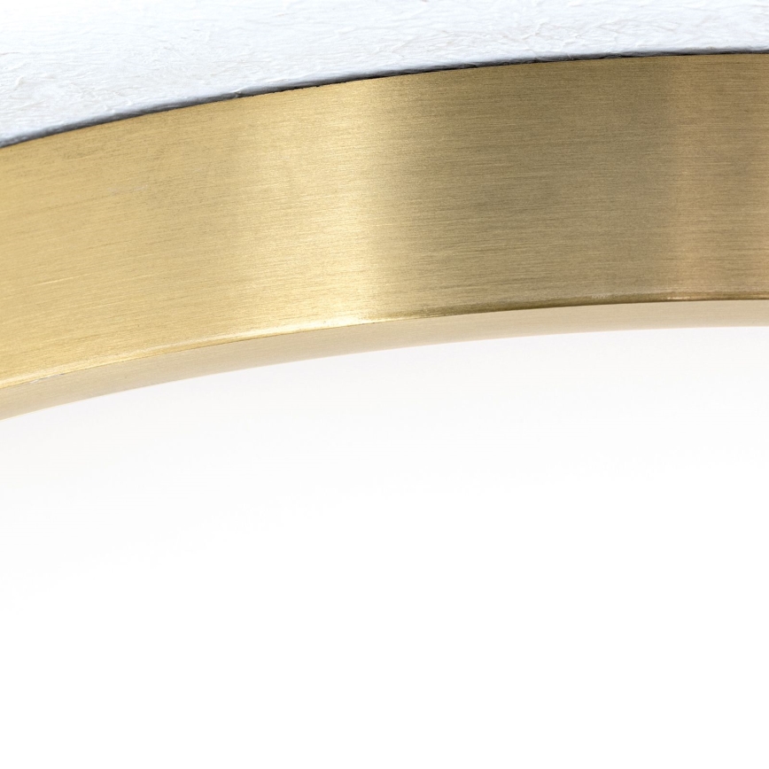 Plafón LED BULLY LED/28W/230V diá. 28 cm dorado