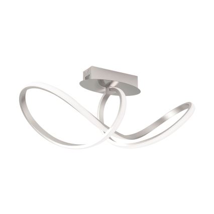 Lámpara de techo LED regulable CIRCUS LED/30W/230V cromo mate