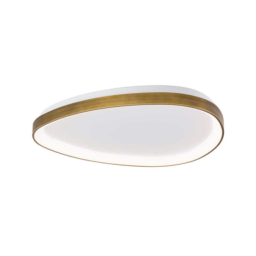 Plafón LED CHARLIE LED/48W/230V diá. 65 cm dorado