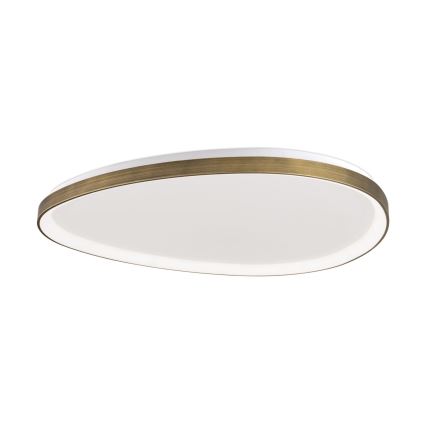 Plafón LED CHARLIE LED/72W/230V diá. 80 cm dorado