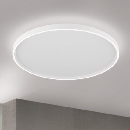 Plafón LED regulable MASCA LED/47W/230V 2700/3350/4000K diá. 60 cm blanco