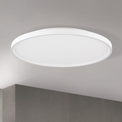 Plafón LED regulable MASCA LED/47W/230V 2700/3350/4000K diá. 60 cm blanco