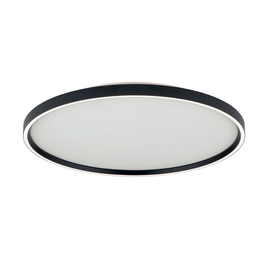 Plafón LED regulable MASCA LED/47W/230V 2700/3350/4000K diá. 60 cm negro