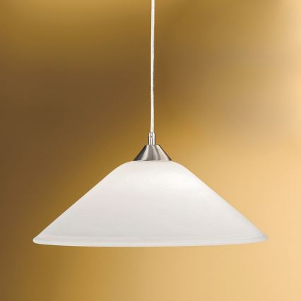 Lámpara colgante GRADO 1xE27/60W/230V diá. 40 cm cromo mate